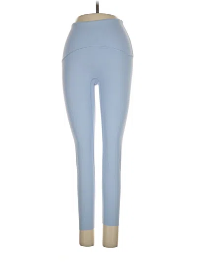 Pre-owned Spanx Active Pants In Blue