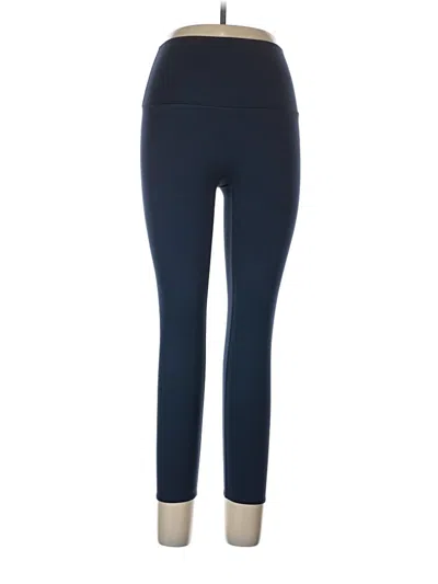 Pre-owned Spanx Active Pants In Blue