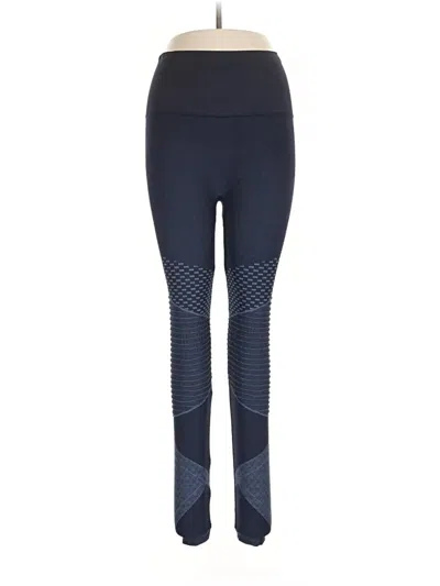 Pre-owned Spanx Active Pants In Blue