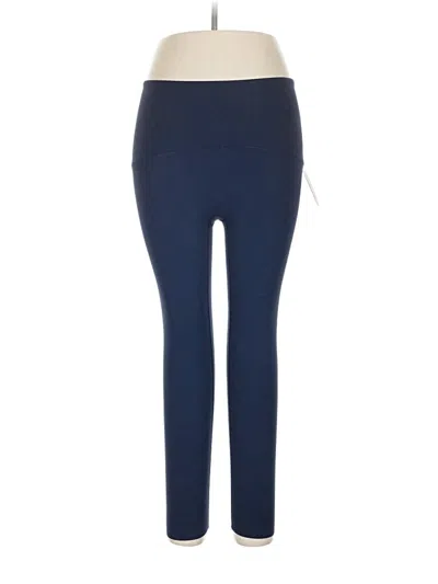 Spanx Active Pants In Blue