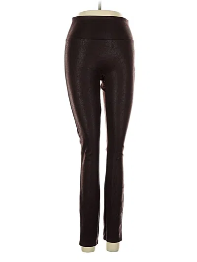 Pre-owned Spanx Active Pants In Brown