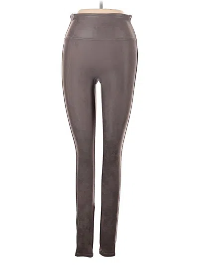 Pre-owned Spanx Active Pants In Brown