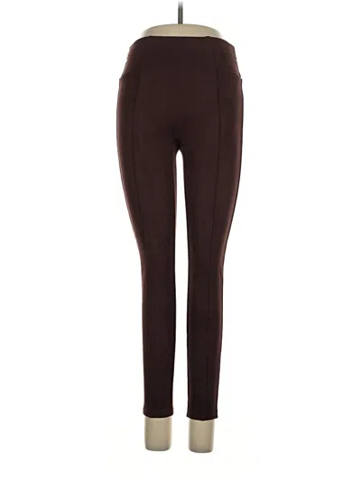 Pre-owned Spanx Active Pants In Brown