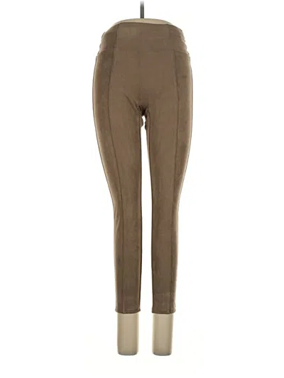 Pre-owned Spanx Active Pants In Brown