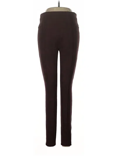 Pre-owned Spanx Active Pants In Brown