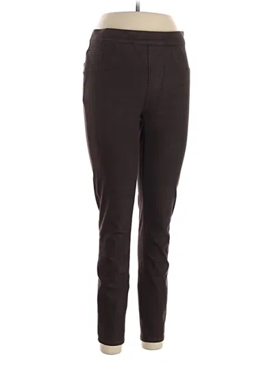 Pre-owned Spanx Active Pants In Brown