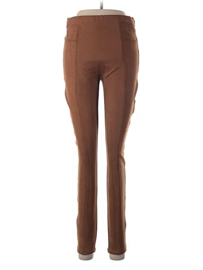 Pre-owned Spanx Active Pants In Brown