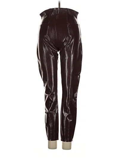 Pre-owned Spanx Active Pants In Brown