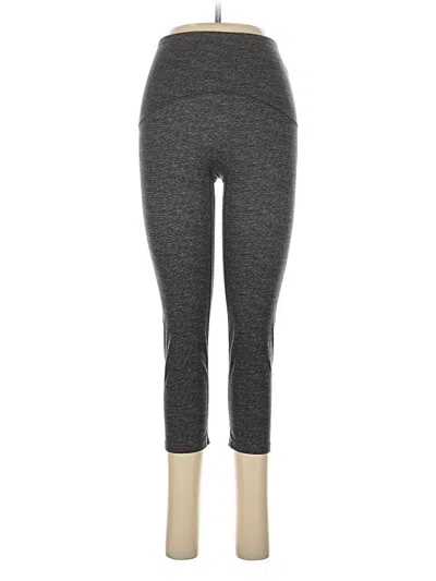 Pre-owned Spanx Active Pants In Gray