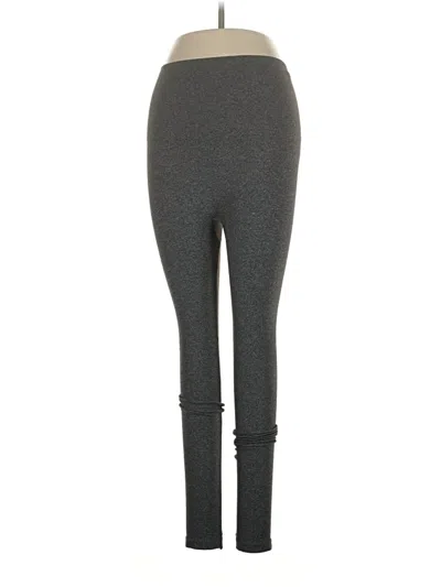 Pre-owned Spanx Active Pants In Gray