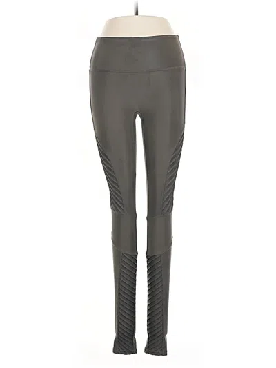 Pre-owned Spanx Active Pants In Gray