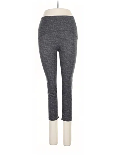 Pre-owned Spanx Active Pants In Gray
