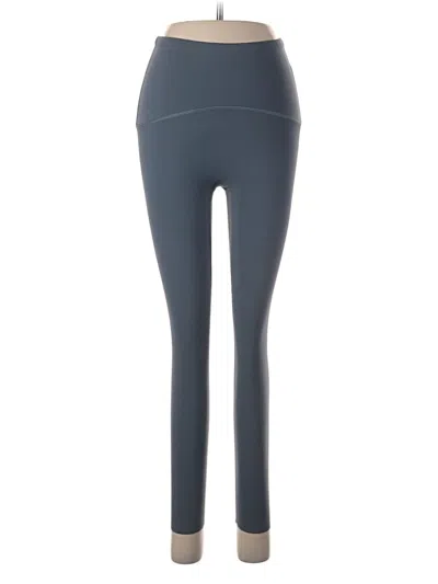 Pre-owned Spanx Active Pants In Gray
