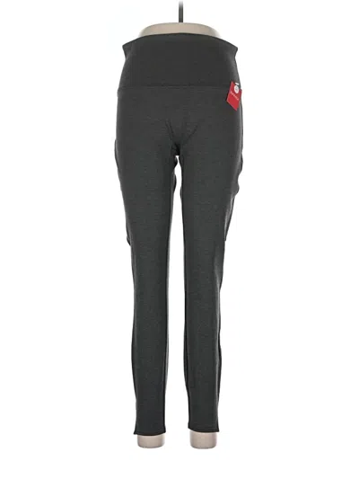 Pre-owned Spanx Active Pants In Gray