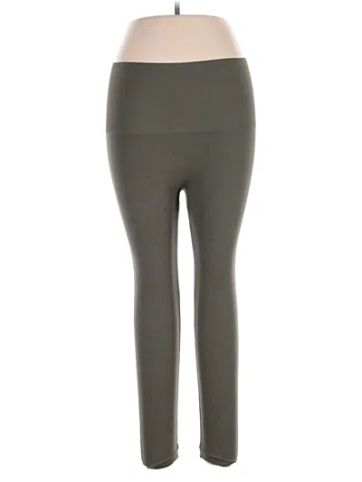 Pre-owned Spanx Active Pants In Gray