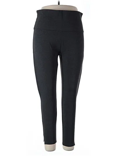 Pre-owned Spanx Active Pants In Gray