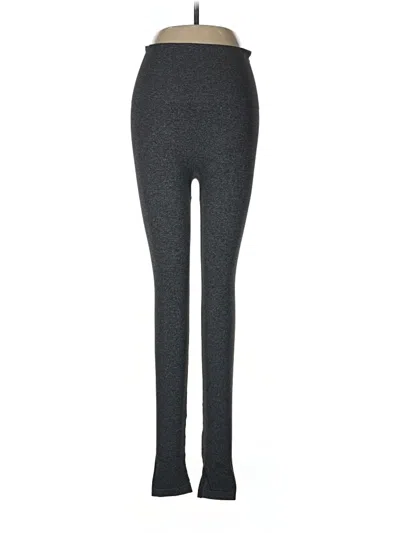 Pre-owned Spanx Active Pants In Gray