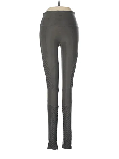 Pre-owned Spanx Active Pants In Gray