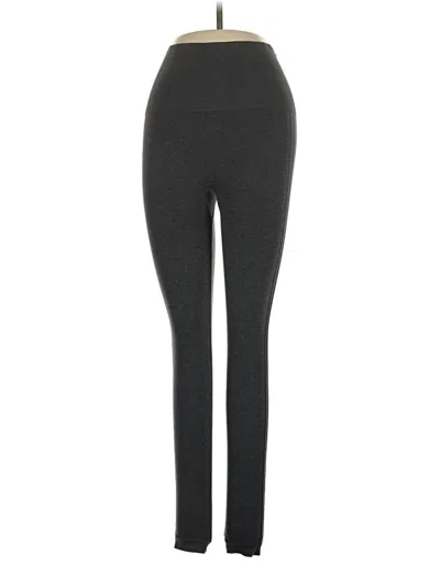 Pre-owned Spanx Active Pants In Gray