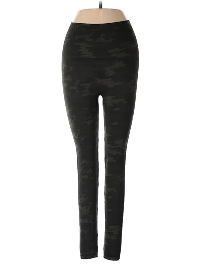 Pre-owned Spanx Active Pants In Green