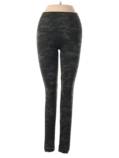 Pre-owned Spanx Active Pants In Green