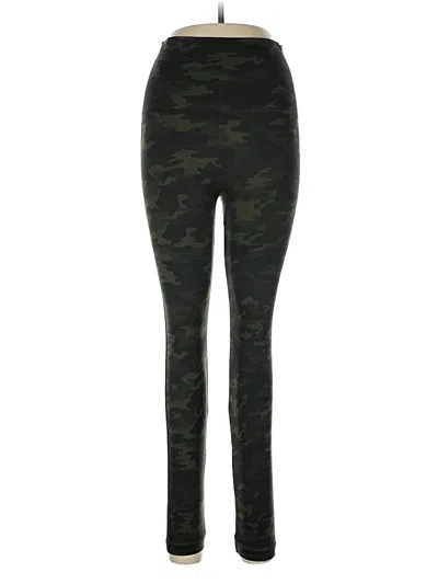 Pre-owned Spanx Active Pants In Green