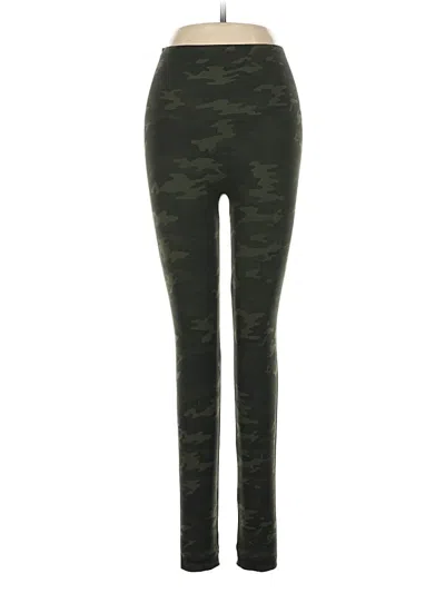 Pre-owned Spanx Active Pants In Green