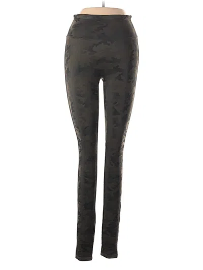 Pre-owned Spanx Active Pants In Green