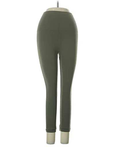 Pre-owned Spanx Active Pants In Green