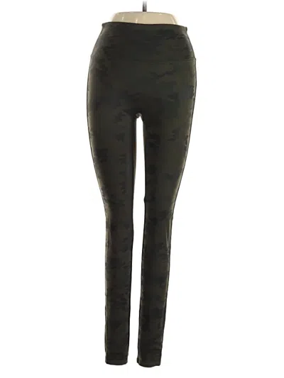 Pre-owned Spanx Active Pants In Green