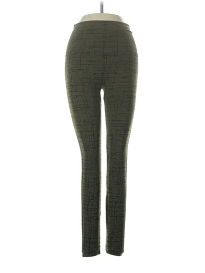 Pre-owned Spanx Active Pants In Green