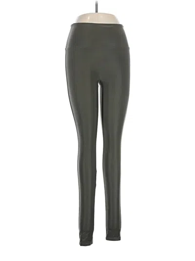 Pre-owned Spanx Active Pants In Green