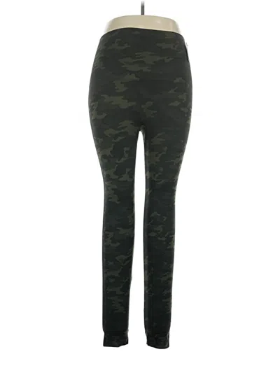 Pre-owned Spanx Active Pants In Green