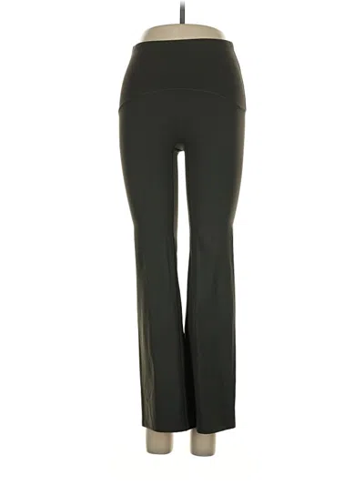 Pre-owned Spanx Active Pants In Green