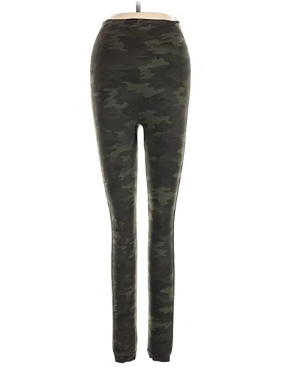 Pre-owned Spanx Active Pants In Green