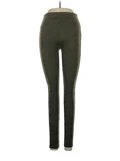 Pre-owned Spanx Active Pants In Green
