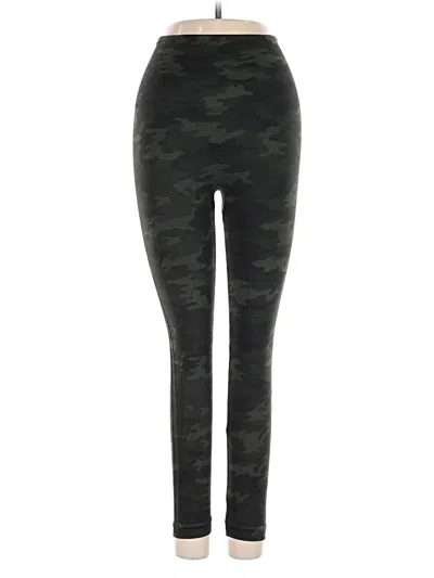 Pre-owned Spanx Active Pants In Green