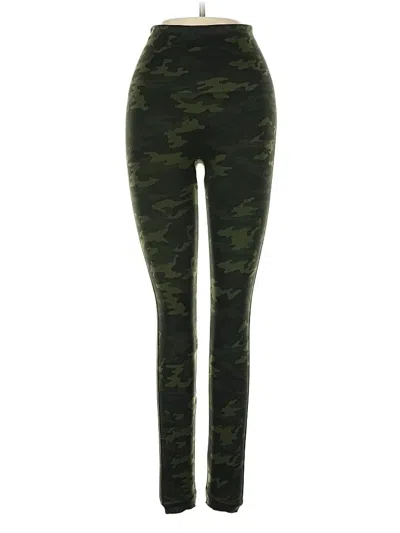 Pre-owned Spanx Active Pants In Green