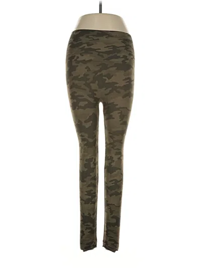 Pre-owned Spanx Active Pants In Green