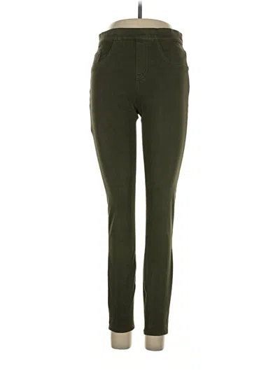 Pre-owned Spanx Active Pants In Green