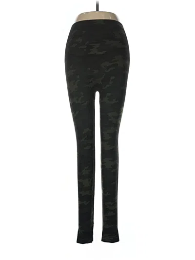Pre-owned Spanx Active Pants In Green