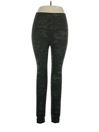 Pre-owned Spanx Active Pants In Green