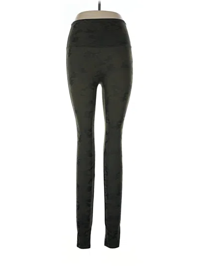 Pre-owned Spanx Active Pants In Green