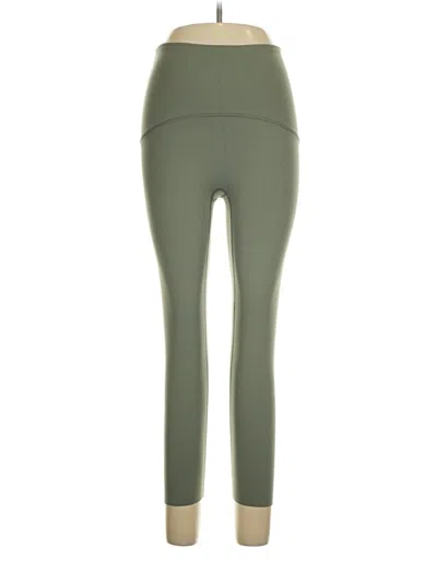 Pre-owned Spanx Active Pants In Green