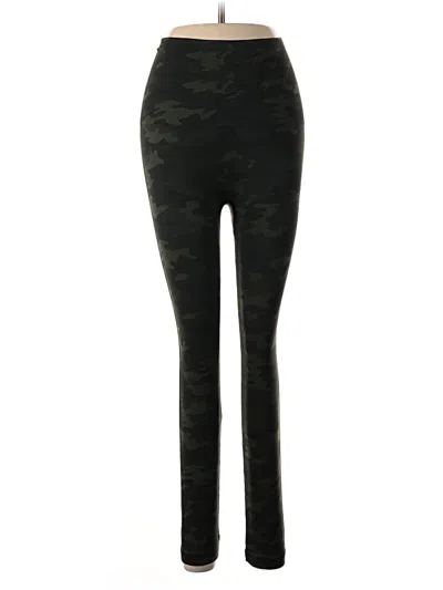 Pre-owned Spanx Active Pants In Green