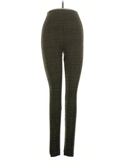 Pre-owned Spanx Active Pants In Green