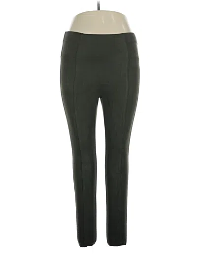 Pre-owned Spanx Active Pants In Green