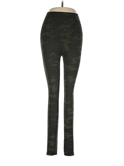 Pre-owned Spanx Active Pants In Green