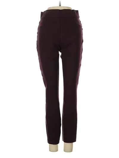 Pre-owned Spanx Active Pants In Purple