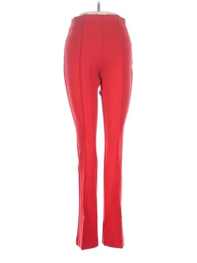 Pre-owned Spanx Active Pants In Red